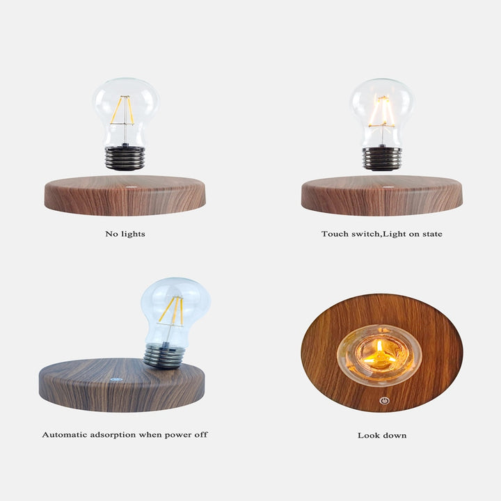 Magnetic Levitation Desk Lamp Features